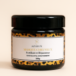 Masque cheveux fortifiant & réparateur AZILLUX au beurre de karité, huile de ricin et ylang-ylang